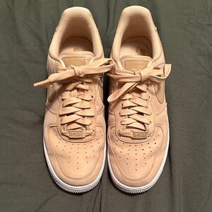 Nike Peach Suede Low-Top AF1
